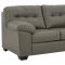 Donlen Sofa & Loveseat Set 59702 in Gray Faux Leather by Ashley