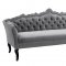 Brooks Sofa TOV-S44 in Grey Velvet Fabric by TOV Furniture