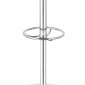 Choice of Color Round Bar Table with Steel Frame & Foot Rest