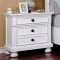 Castor Bedroom CM7590WH in White w/Storage Footboard w/Options