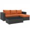 Sojourn Outdoor Patio 3Pc Sectional Set EEI-1889 by Modway