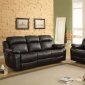 Marille Motion Sofa 9724BLK in Black by Homelegance w/Options