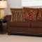 8500 Sofa in Brown Chenille Fabric w/Options