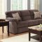 Valentina Sofa 9619CH in Chocolate Microfiber by Homelegance