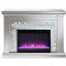 Gilmore Electric Fireplace 991048 in Mirror by Coaster