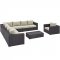 Convene Outdoor Patio Sectional Set 7Pc EEI-2162 by Modway