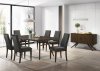 Wes Dining Set 5Pc 115271 in Dark Walnut by Coaster w/Options