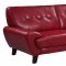 U7400 Sofa in Red by Global w/Options