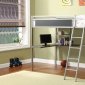 CM-BK1135 Alexa Twin Loft Bed w/Workstation