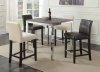 Eldridge Counter Height Dining Set 5Pc 121128 Coaster w/Options