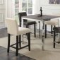 Eldridge Counter Height Dining Set 5Pc 121128 Coaster w/Options