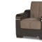 Uptown Sofa Bed in Brown Fabric by Casamode w/Options