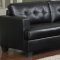G673 Sofa & Loveseat in Black Bonded Leather by Glory Furniture
