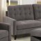 Nate Sofa 50240 in Gray Fabric by Acme w/Options