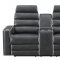 U1876 Power Motion Sofa Lividity Leather Gel by Global w/Options