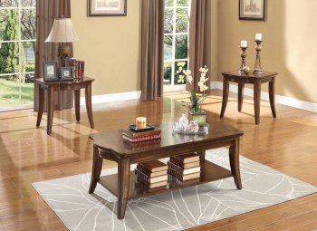 Keegan 2546-31 Coffee Table 3Pc Set by Homelegance [HECT-2546-31 Keegan]