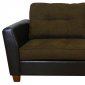 Java Fabric Modern Loveseat & Sofa Set w/Options