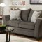 6485 Sofa & Loveseat in Albany Pewter by Simmons w/Options