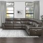 Maroni Power Reclining Sectional Sofa 8259DB by Homelegance