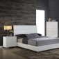 Nova Bedroom 5Pc Set in White by Global w/Options