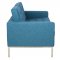 Florence Sofa FS90BUTW in Blue Twill Wool - LeisureMod w/Options