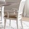 Simpson Dining Table 105181 in Vintage White - Coaster w/Options