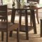 105631 Byron 5Pc Dining Set in Dark Brown by Coaster