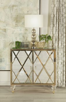 951851 Accent Cabinet in Mirror by Coaster [CRCA-951851 Astilbe]