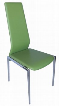 Set of 4 Green Bicast Elegant Modern Dining Chairs [GRDC-KR-CS442-Green]