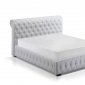 Chesterfield Modern White Bedroom by J&M w/Leatherette Bed