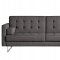 Chicago Sofa Bed in Grey Fabric by ESF w/Optional Chair