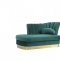 Arvada Sofa & Loveseat Set in Green Velvet by VIG w/Options