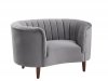 Millephri Chair LV00168 in Gray Velvet by Acme