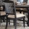 Simpson Oval Dining Table 105190 in Vintage Black by Coaster