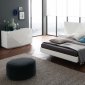 Sapphire Bedroom in White by Rossetto w/Optional Casegoods