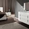 Dune White Bedroom by Rossetto w/Optional Casegoods