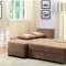 Murdo Sectional Sofa CM6323 in Brown Fabric