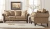 7652 Sofa in Beige Fabric w/Optional Items