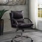 Haggar Office Chair 92538 Antique Slate Top Grain Leather - Acme