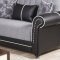 Royal Home Sofa Bed in Gray Fabric by Casamode w/Options