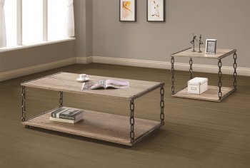 703828 2Pc Coffee Table Set by Coaster w/Optional End Table [CRCT-703828]