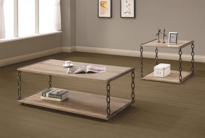 703828 2Pc Coffee Table Set by Coaster w/Optional End Table