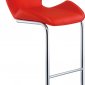 D1446BS-R Set of 4 Bar Stools in Red by Global