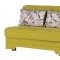 Twist Optimum Green Loveseat Sleeper in Fabric by Istikbal