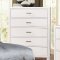 Enrico I CM7068WH Bedroom Set in White w/Options