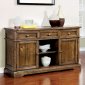 Dickey CM3132SV Server in Medium Oak