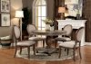 Siobhan CM3872RT Dining Room Set 5Pc in Dark Oak