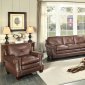 Greermont Sofa 8446 in Brown by Homelegance w/Options