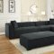 Metz Sectional Sofa 8303 in Graphite by Homelegance w/Options