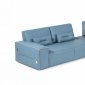 Enjoy Sectional Sofa in Blue Leather by VIG